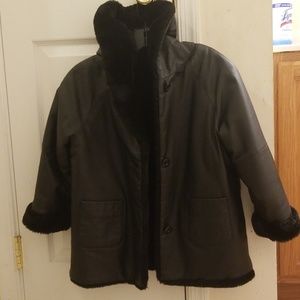 Reversible Leather/Shirling